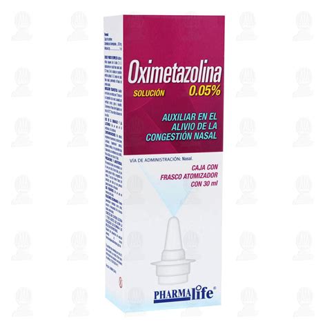 oximetazolina nasal - coriza nasal